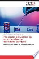 libro Presencia De Listeria Sp En Expendios De Derivados Cárnicos